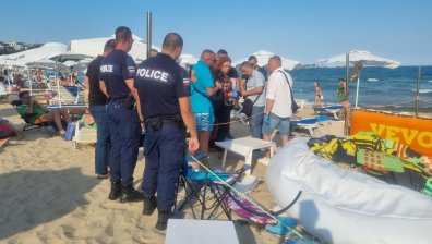 Извършиха оглед мястото на инцидента с парашут с дете в Несебър, паднало е от 40-50 метра