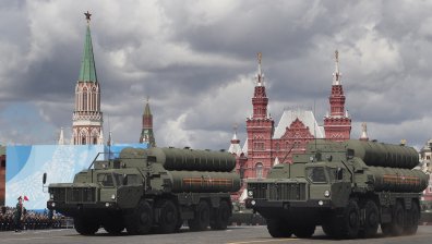 Генерална репетиция за парада на Червения площад на 9 май