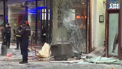 Взрив на газова бутилка срина заведение в Белград и рани шестима души