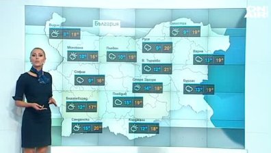 Хладно и ветровито време в празничния ден, на места ще вали интензивно