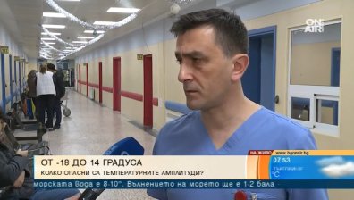 Резки температурни амплитуди! Хората със сърдечносъдови проблеми да внимават