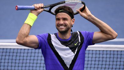 Григор лети на US Open: На 1/4-финал е срещу Роджър Федерер (Видео)