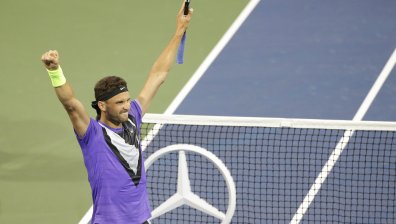 Блестящ Григор Димитров на US Open, излиза срещу Федерер на 1/4-финал