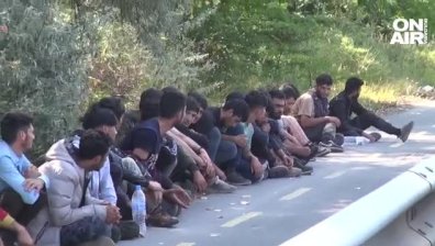 Заловиха 50 изоставени бежанци на пътя Созопол-Бургас