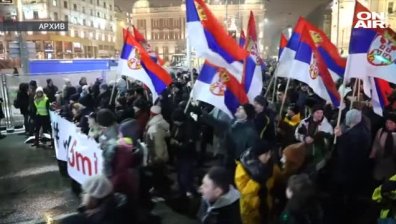 Белград очаква най-масовия протест срещу президента Вучич