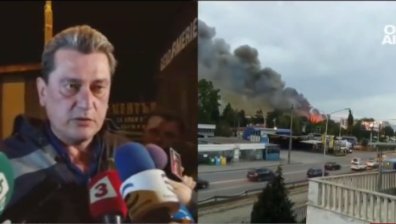 Голям пожар в София, гори склад за алкохол в "Красна поляна"