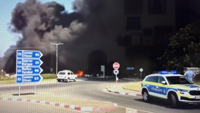 МОСВ публикува какво има във въздуха след пожара в Средец