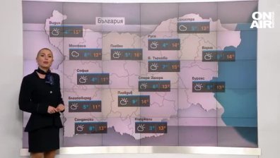 Вятър нахлува в страната, в петък температурите падат и чакаме дъжд
