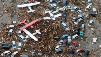 Япония: плаващите развалини застрашават корабоплаването