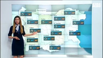 Времето остава горещо, в края на седмицата - захлаждане и гръмотевични бури