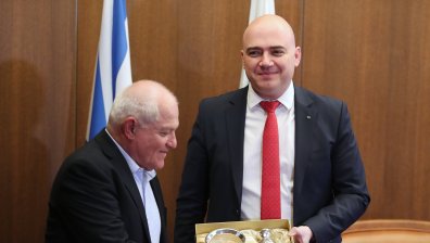Илин Димитров и израелският му колега - Хаим Кац, подписаха споразумение за сътрудничество