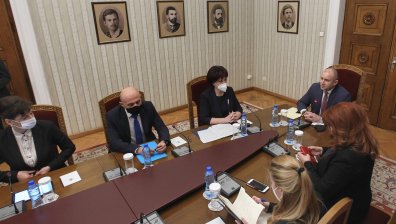 ГЕРБ на консултации при президента Радев за изборите