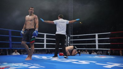 Александър Петров спечели със зрелищен нокаут на дебюта си на SENSHI