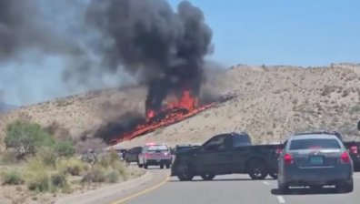 Американски военен самолет се разби и изгоря в Ню Мексико (ВИДЕО)