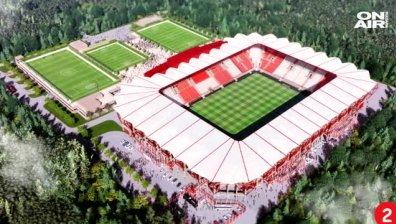 ЦСКА показа два проекта за строежа на нов стадион