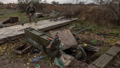 Лошото време намалява интензивността на боевете в Украйна
