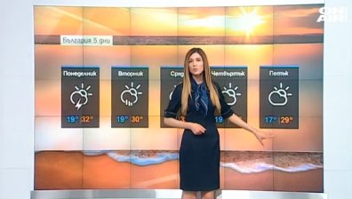 Новата седмица ще ни предложи валежи и малко по-ниски температури