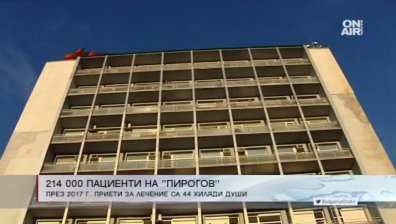През 2017: 214 000 са потърсили помощ в "Пирогов"