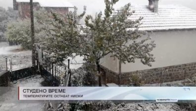 Сезонът на зимните гуми по места вече е дошъл