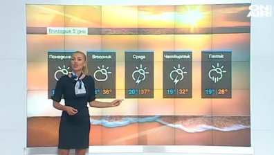 Слънчево и горещо време, ще бъде перфектно за почиващите на морето