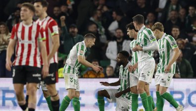 "Бетис" и "Атлетик" (Билбао) си спретнаха зрелищно равенство в дебюта на Антони