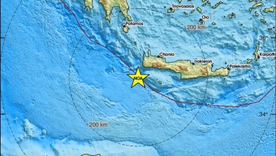 Земетресение разтърси гръцкия остров Крит