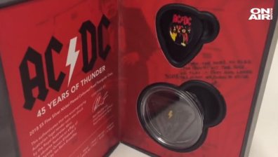 45 години AC/DC: В Австралия пусна колекционерски монети по този повод
