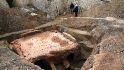 Уникална находка на 15 века в Силистра: Пещ за римски тухли