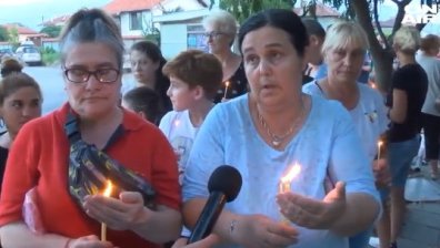 Протест в пазарджишкото село Братаница след смъртта на 8-годишно момиченце
