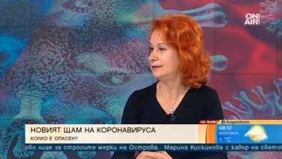 Проф. Христова обяви важна информация за новия щам и ваксините