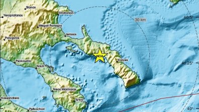 Земетресение от 4,5 удари района на Халкидики