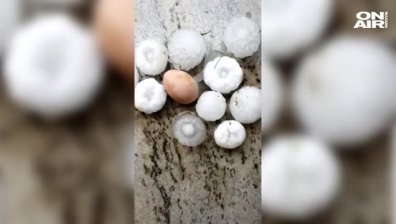 Централна Европа беше връхлетяна от мощна градушка