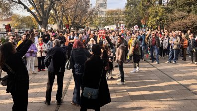 Протест във Варна в защита на Коцев като кмет (+ВИДЕО)