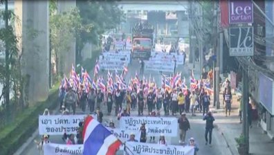 Протестиращи блокираха предварителния вот в Тайланд
