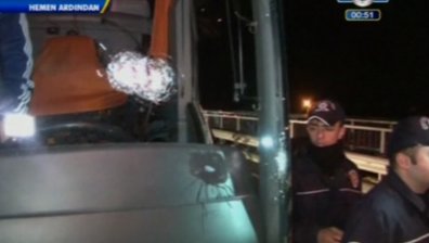 Стреляха по автобуса на Фенербахче