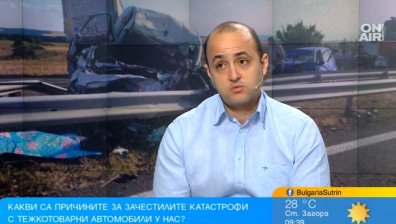Неизправни камиони с манипулирани тахографи и мантинели като гирлянди, докато МВР тича след ПТП-тата