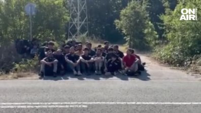 Невръстни деца са сред заловената голяма група мигранти в Странджа