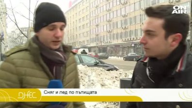 Шофьор блъсна пешеходец по време на ефира на предаването ДНЕС