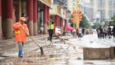 Проливни дъждове в Китай взеха 4 жертви