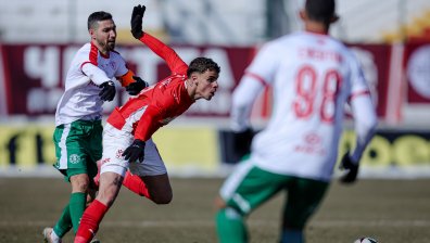 ЦСКА 1948 удари "Ботев"&nbsp;(Вр) с 1:0 при дебюта на Борислав Кьосев