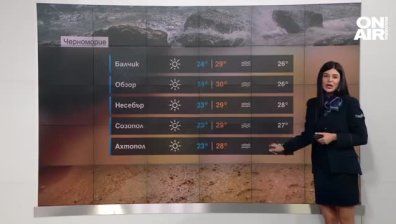 Посрещаме слънчева, но и дъждовна сряда. В четвъртък - гръмотевични бури