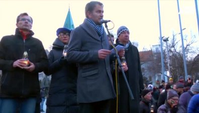 Жители на Братислава протестираха срещу корупцията