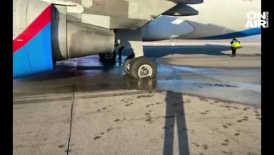 Airbus А320 спука и четирите си гуми при кацане в Иркутск