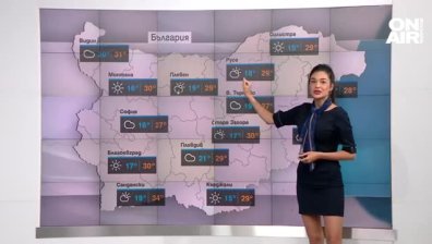 Слънчево и топло начало на седмицата, но се задават нови валежи и бури