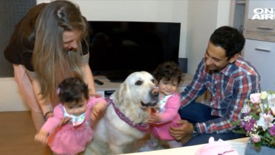 Семейство направи жест от благодарност към медици