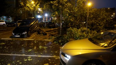 Бури взеха жертва в Сърбия, обявиха бедствено положение на места