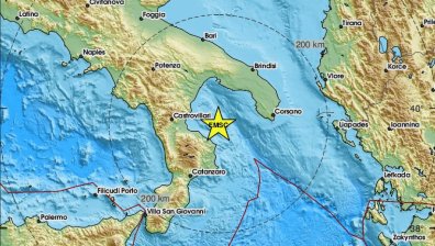 Земетресение от 3,9 по Рихтер разклати Южна Италия
