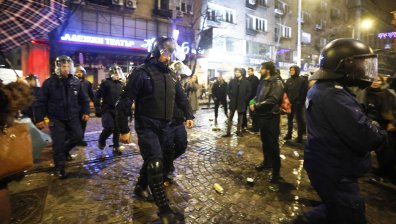 С насилие и лютив спрей завърши протестът в София (ВИДЕО и СНИМКИ)