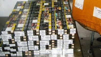 Задържани са над 250 хил. къса цигари на "Дунав мост - Видин"