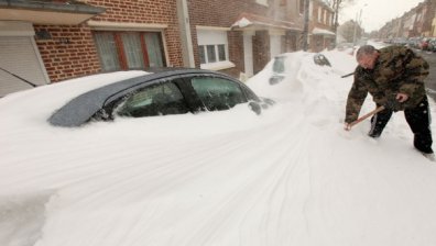 Зимно бедствие в Западна Европа (галерия)